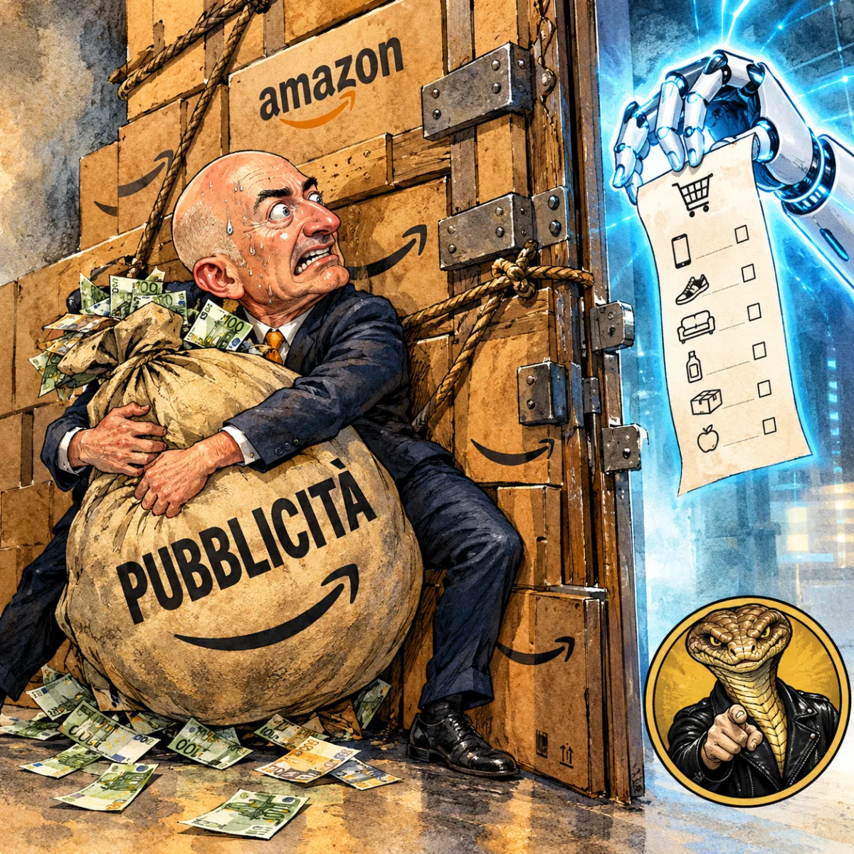 Amazon, il bot non compra le tue stronzate sponsorizzate