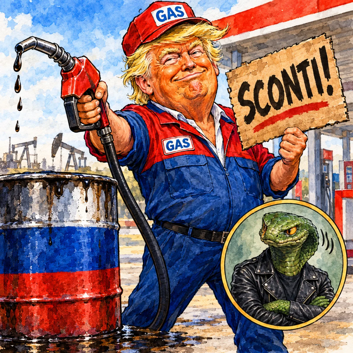 Hai fatto il pieno a Mosca, Donald
