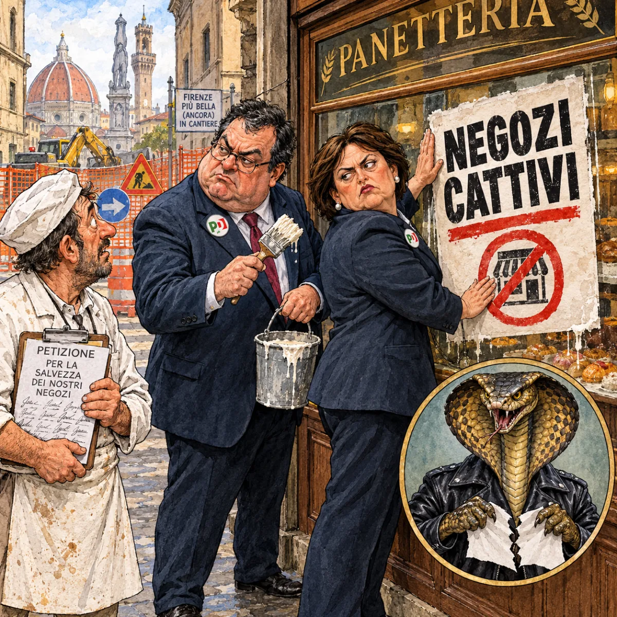 Il Pd fiorentino rispolvera le liste di proscrizione dal salumiere