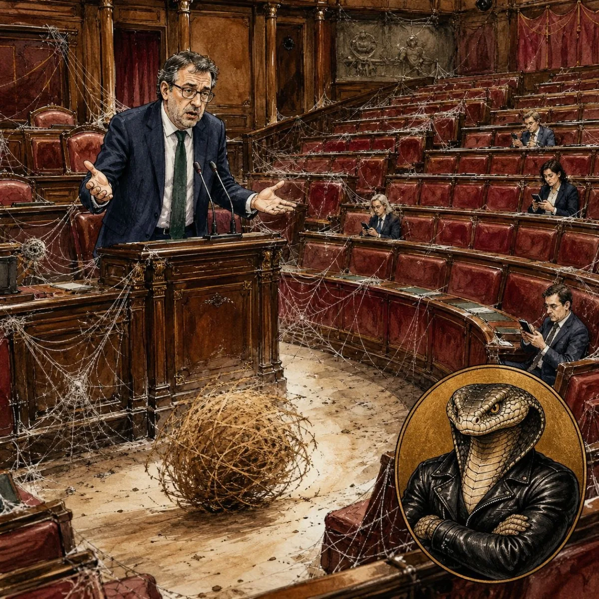 La settimana corta degli onorevoli fantasmi