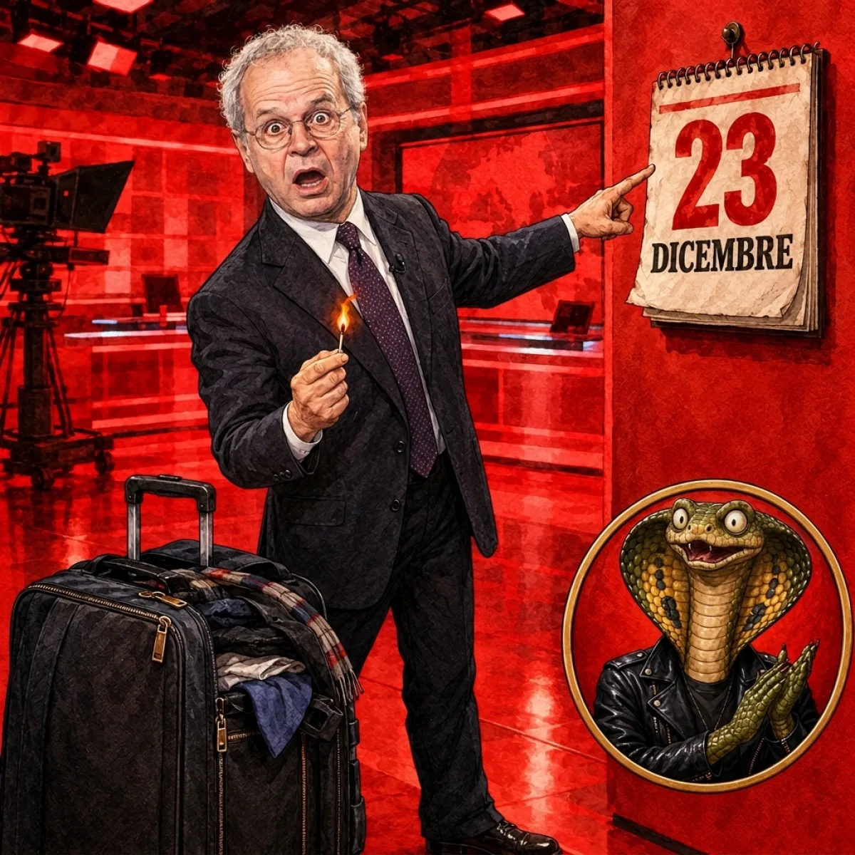Mentana scopre che La7 è di parte dopo quattordici anni