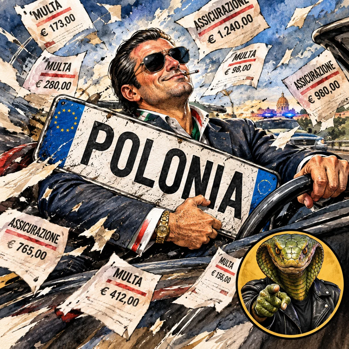 Siete Polacchi Solo Quando C'è Da Pagare L'Assicurazione