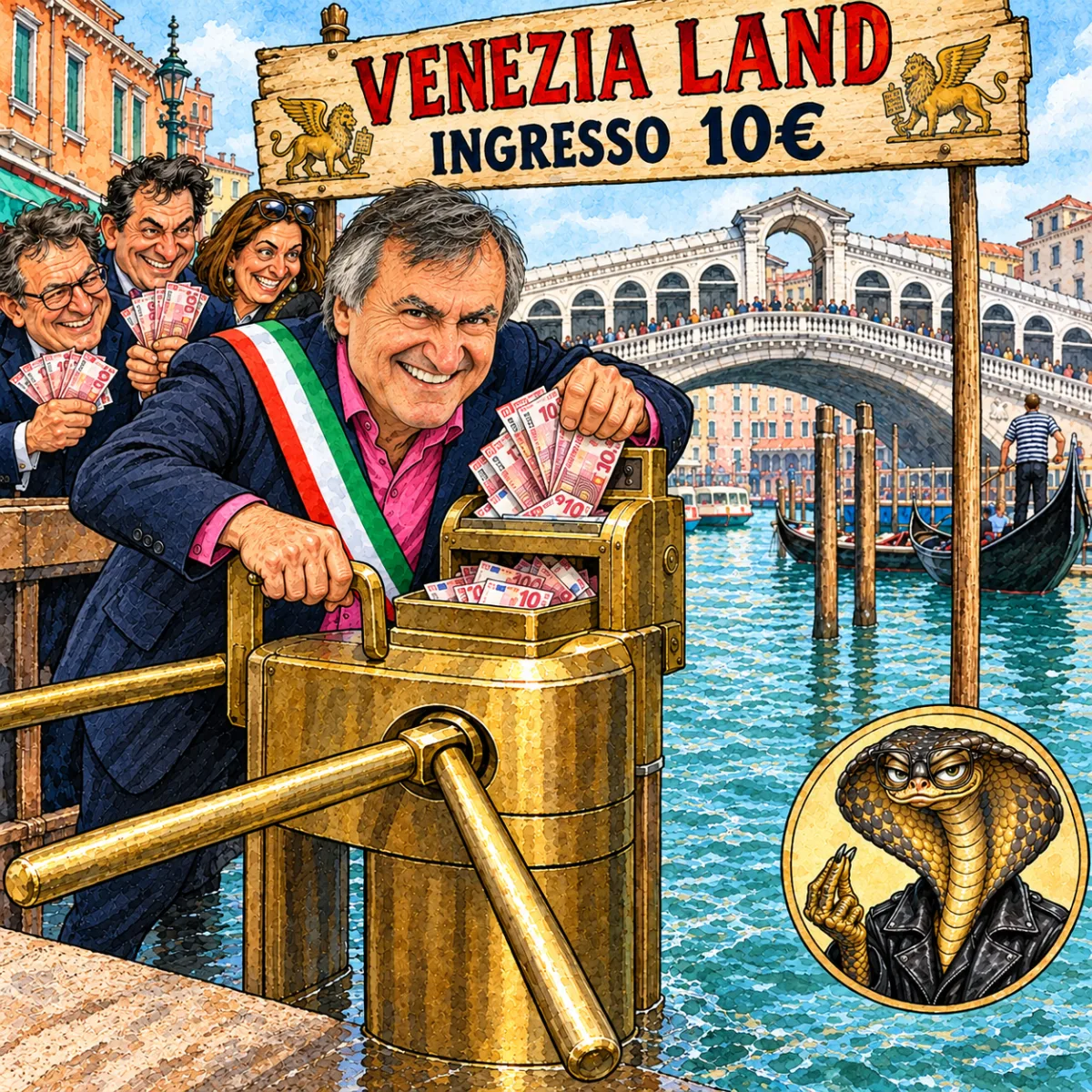 Venezia non affonda, batte cassa anche a Ferragosto